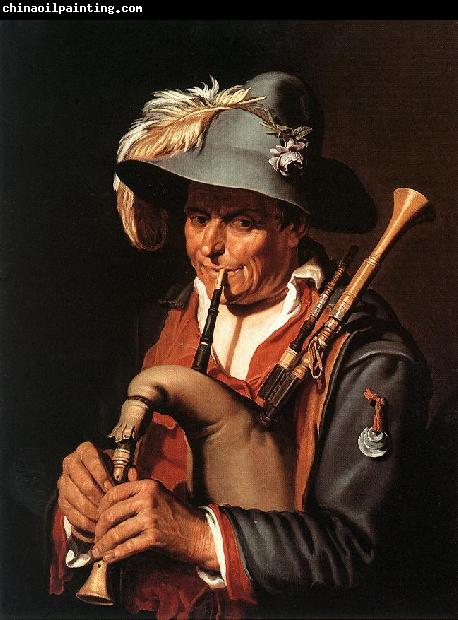 BLOEMAERT, Abraham The Bagpiper ffg