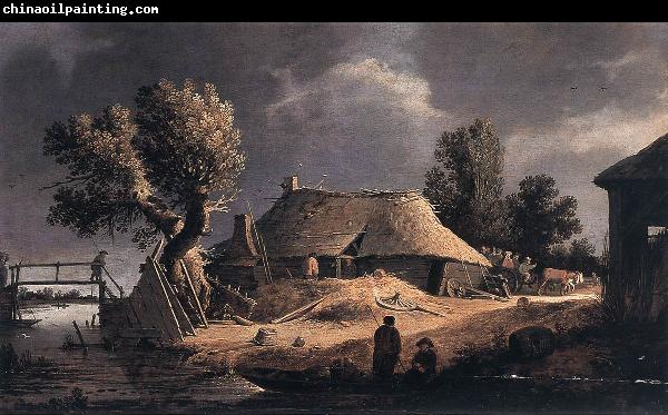 BLOOT, Pieter de Landscape with Farm