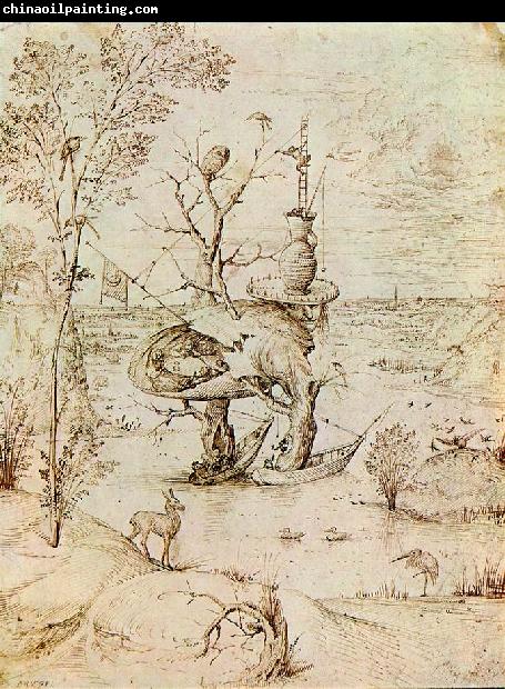 BOSCH, Hieronymus The Man-Tree  bfguty