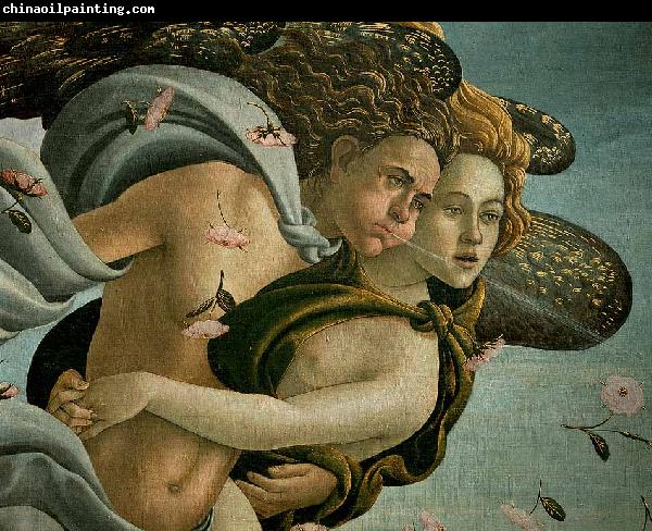 BOTTICELLI, Sandro The Birth of Venus (detail) dsfds