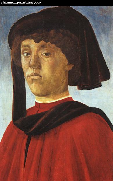 BOTTICELLI, Sandro Portrait of a Young Man fddg