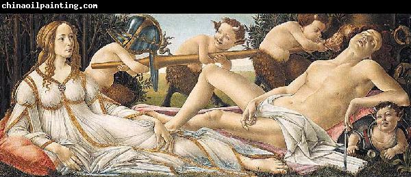 BOTTICELLI, Sandro Venus and Mars fg