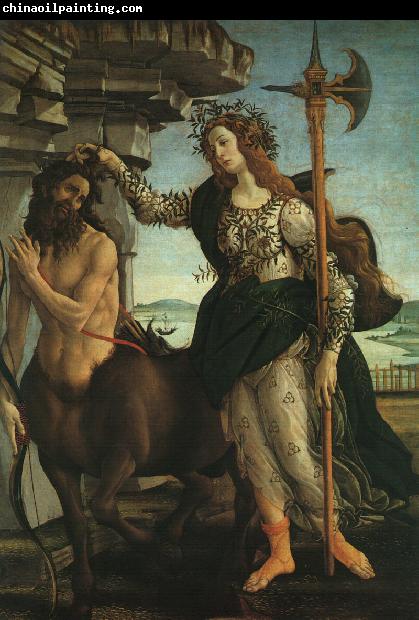 BOTTICELLI, Sandro Pallas and the Centaur f