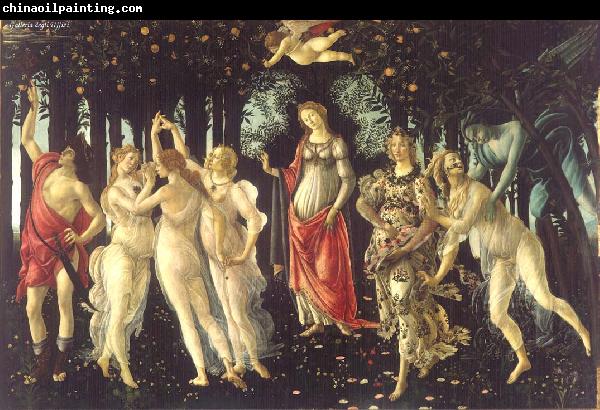 BOTTICELLI, Sandro La Primavera, Allegory of Spring