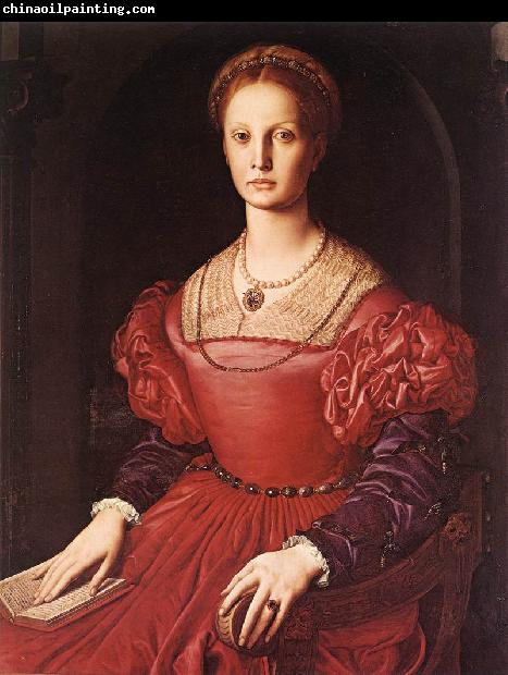 BRONZINO, Agnolo Portrait of Lucrezia Panciatichi fg