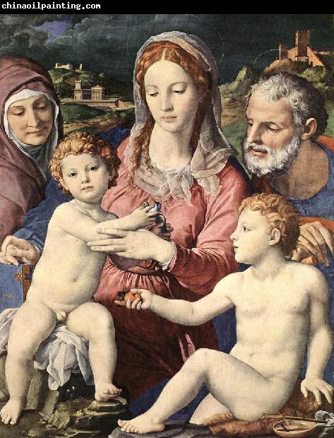 BRONZINO, Agnolo Holy Family fgfjj