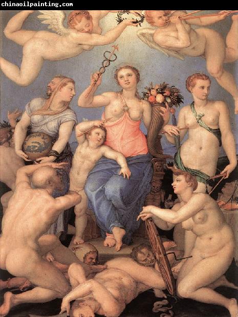 BRONZINO, Agnolo Allegory of Happiness sdf