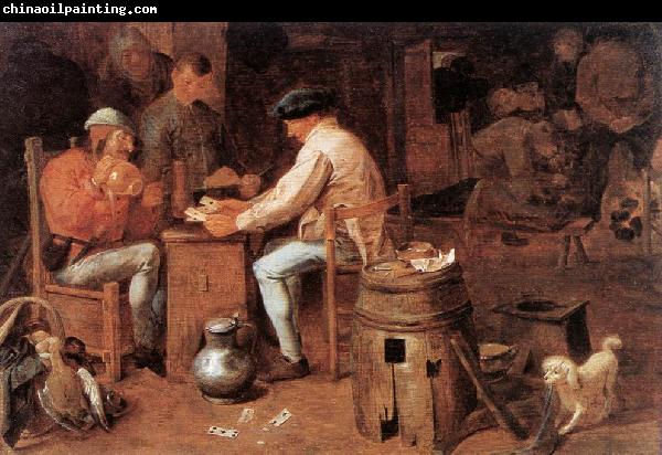 BROUWER, Adriaen The Card Players fd