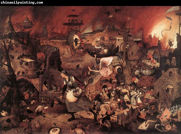 BRUEGEL, Pieter the Elder Dulle Griet (Mad Meg) fg