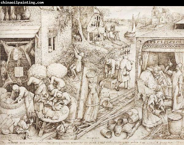 BRUEGEL, Pieter the Elder Prudence fgh