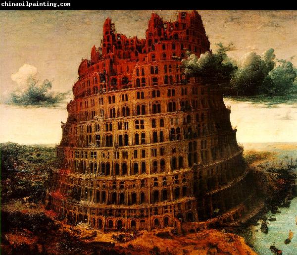 BRUEGEL, Pieter the Elder The  Little  Tower of Babel