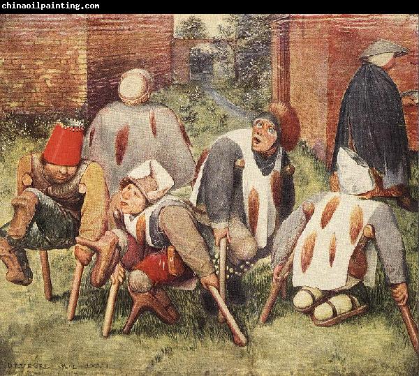 BRUEGEL, Pieter the Elder The Beggars gf