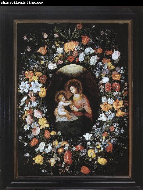 BRUEGHEL, Ambrosius Holy Virgin and Child