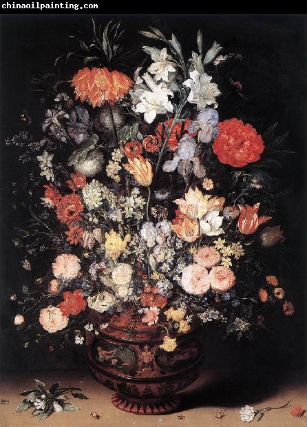 BRUEGHEL, Jan the Elder Flowers in a Vase fg