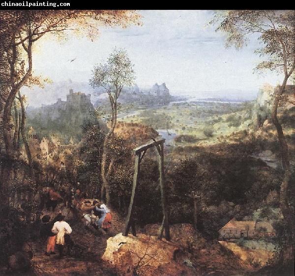 BRUEGHEL, Jan the Elder Magpie on the Gallow fd