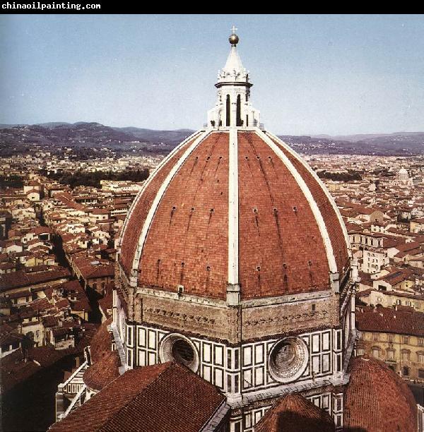 BRUNELLESCHI, Filippo Dome of the Cathedral  dfg