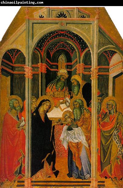 Bartolo di Fredi The Presentation in the Temple   3456