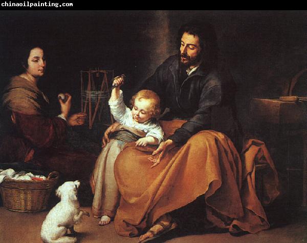 Bartolome Esteban Murillo The Holy Family  dfffg