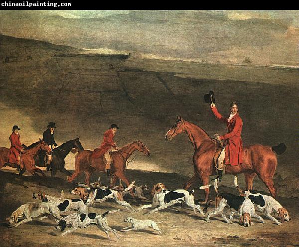 Benjamin Marshall Francis Dukinfield Astley and his Harriers