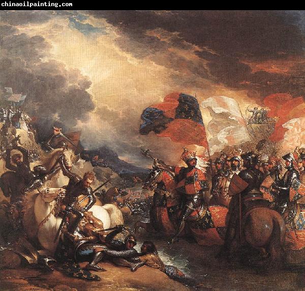 Benjamin West Edward III Crossing the Somme