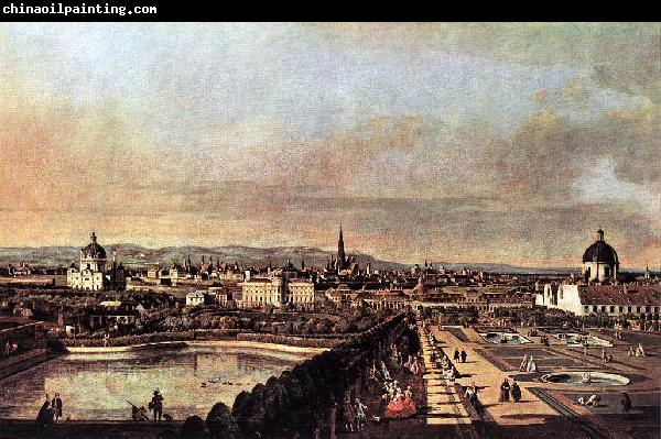 Bernardo Bellotto View of Vienna from the Belvedere