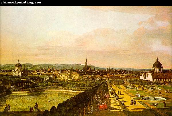 Bernardo Berlotto View of Vienna from the Belvedere