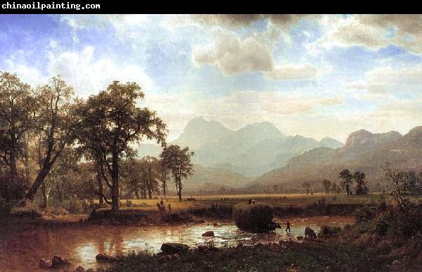 Bierstadt, Albert Haying, Conway Meadows