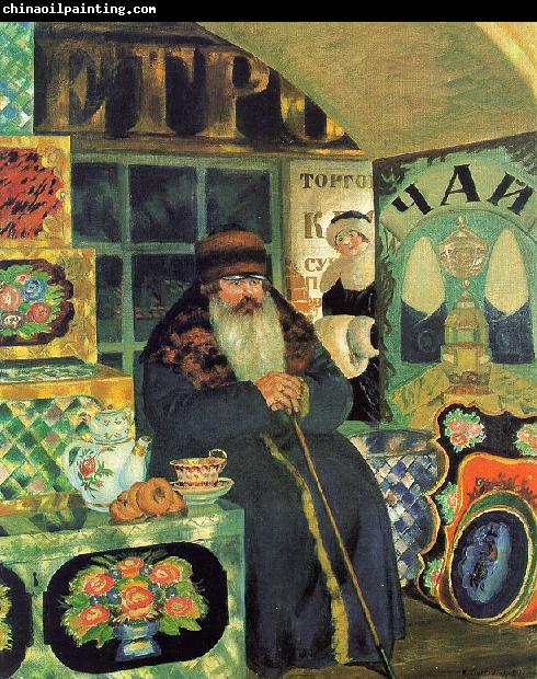 Boris Kustodiev Merchant Chest Maker