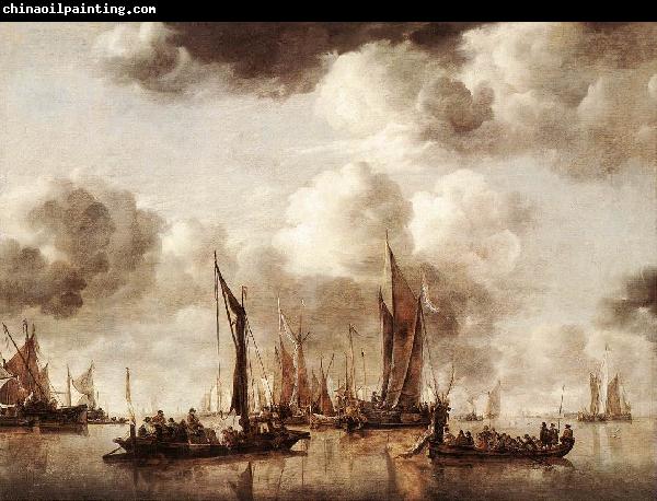 CAPELLE, Jan van de Dutch Yacht Firing a Salvo fg