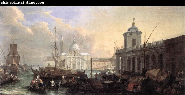 CARLEVARIS, Luca The Sea Custom House with San Giorgio Maggiore fdg