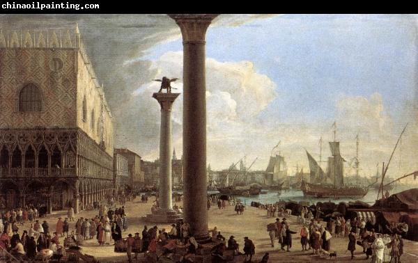 CARLEVARIS, Luca The Wharf, Looking toward the Doge s Palace