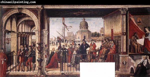 CARPACCIO, Vittore Arrival of the English Ambassadors g