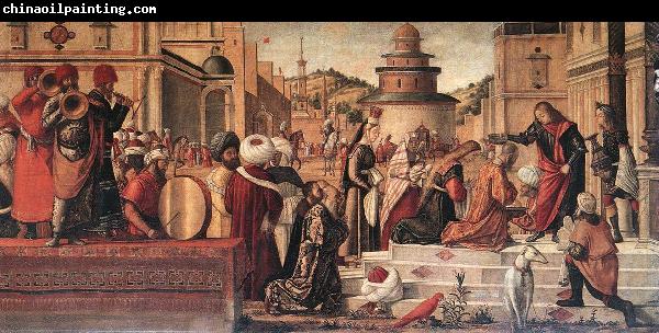 CARPACCIO, Vittore The Baptism of the Selenites dfg