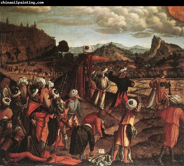 CARPACCIO, Vittore The Stoning of St Stephen g