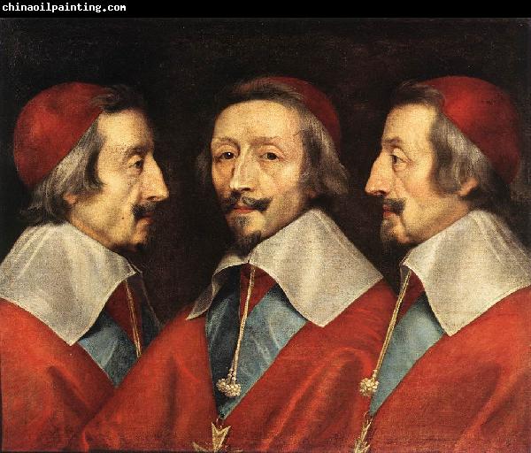 CERUTI, Giacomo Triple Portrait of Richelieu kjj