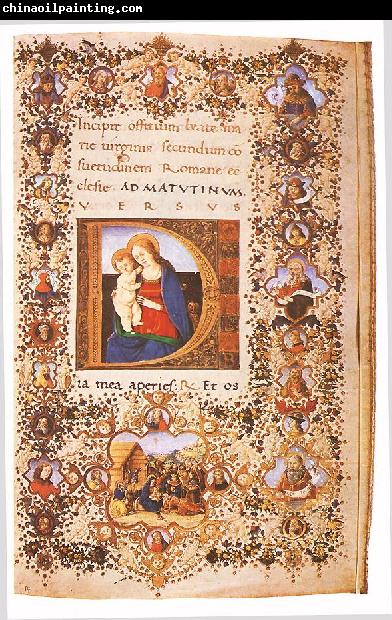 CHERICO, Francesco Antonio del Prayer Book of Lorenzo de  Medici uihu