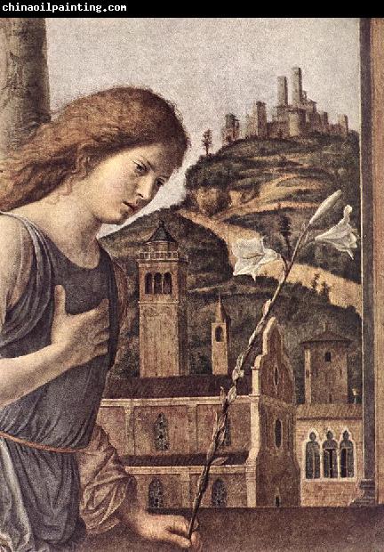 CIMA da Conegliano The Annunciation (detail) dsg