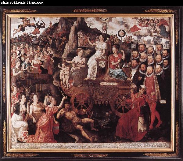 CLAEISSENS, Pieter the Younger Allegory of the 1577 Peace in the Low Countries dfg