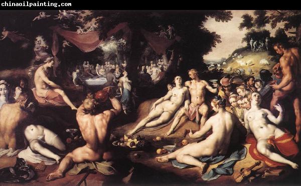 CORNELIS VAN HAARLEM The Wedding of Peleus and Thetis df