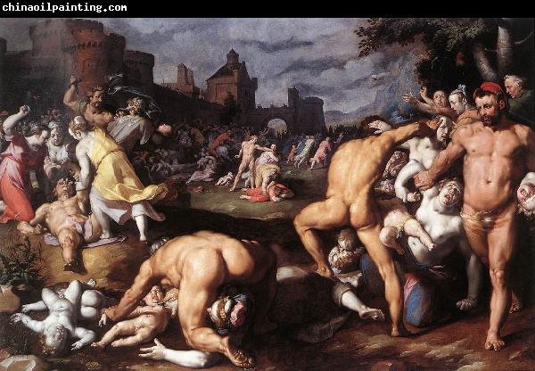 CORNELIS VAN HAARLEM Massacre of the Innocents sdf