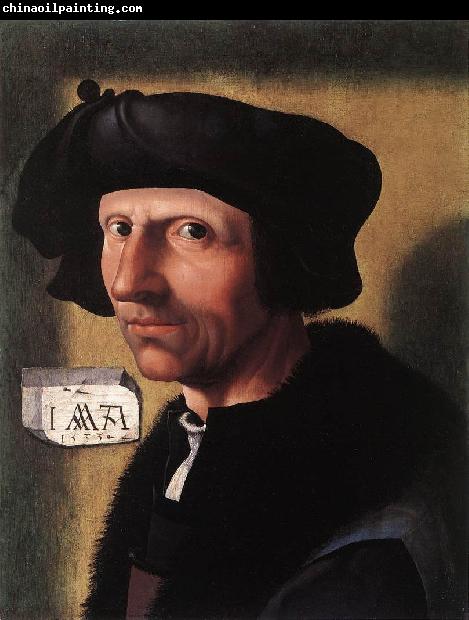 CORNELISZ VAN OOSTSANEN, Jacob Self-Portrait dfgd