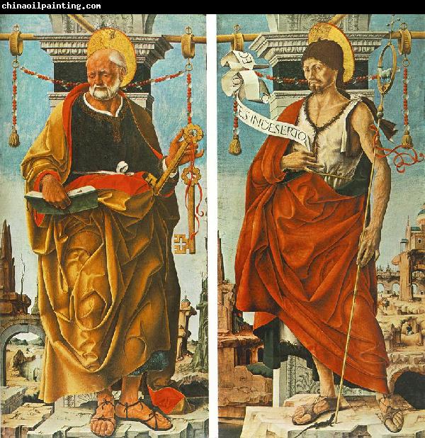 COSSA, Francesco del St Peter and St John the Baptist (Griffoni Polyptych) drg