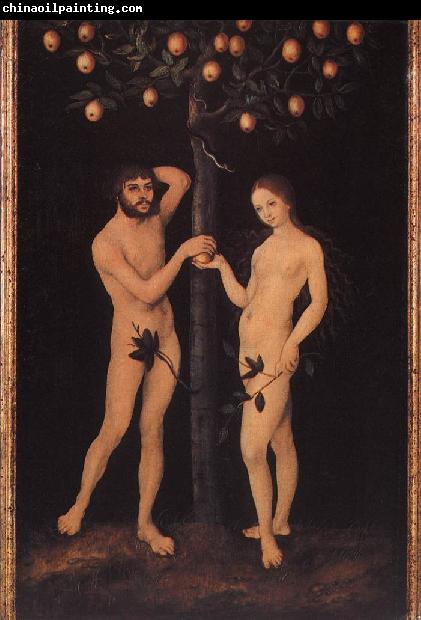 CRANACH, Lucas the Elder Adam and Eve 02