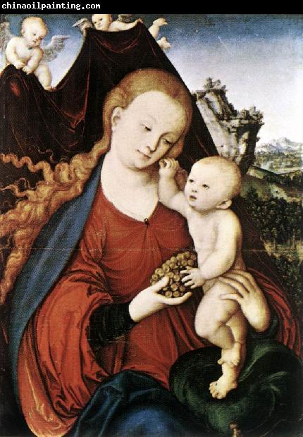 CRANACH, Lucas the Elder Madonna and Child fgd142