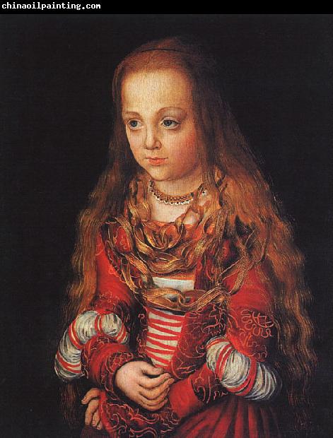 CRANACH, Lucas the Elder A Princess of Saxony dfg