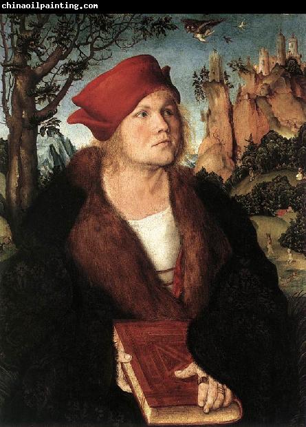 CRANACH, Lucas the Elder Portrait of Dr. Johannes Cuspinian ff