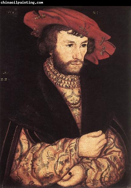 CRANACH, Lucas the Elder Portrait of a Young Man dfg