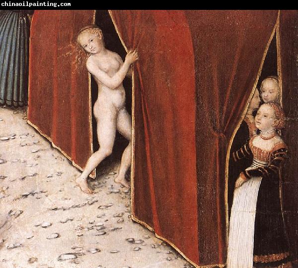 CRANACH, Lucas the Elder The Fountain of Youth (detail)  215