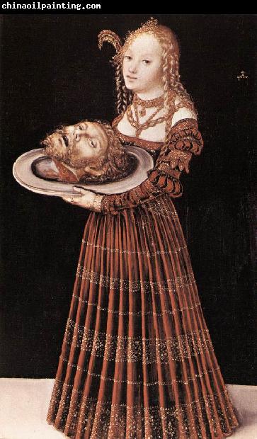 CRANACH, Lucas the Elder Salome with the Head of St John the Baptist dfgj