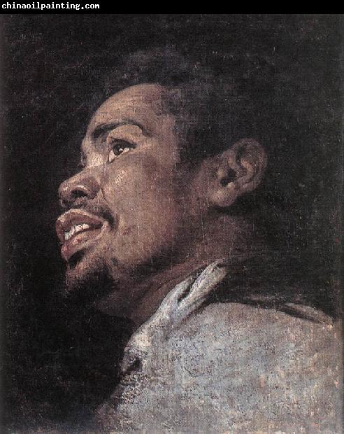 CRAYER, Gaspard de Head Study of a Young Moor dhyj